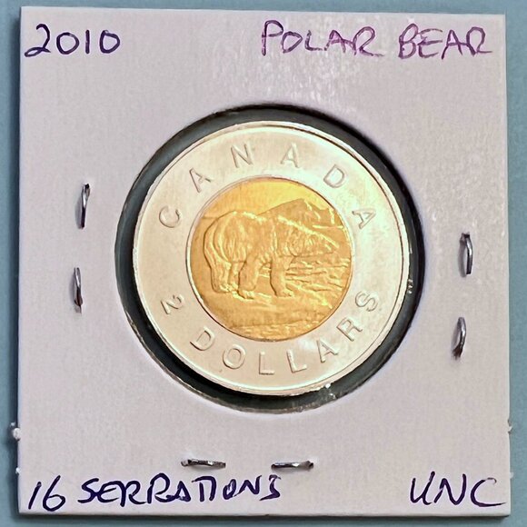 Canada 2010 Exclusive Set of 4 x $2 Toonie Coins! - Picture 5 of 16